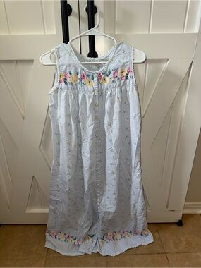 Vintage Erika Taylor Intimates Housecoat Duster Nightgown Tradwife Cottagecore